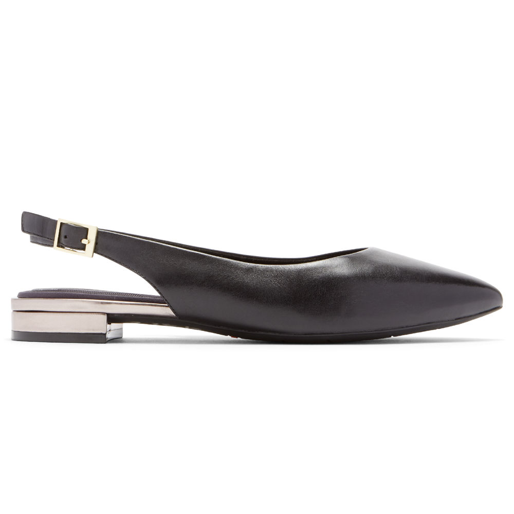 Rockport Womens Total Motion Adelyn - Slingback Black - QMR231547